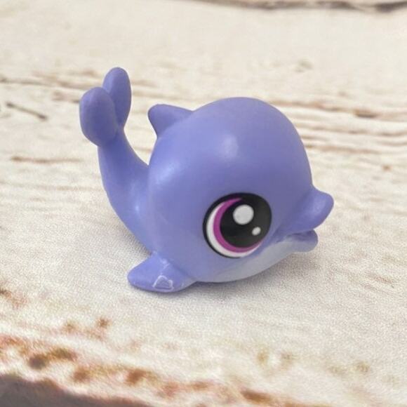 LITTLEST PET SHOP Baby Dolphin Figure - Picture 1 of 3